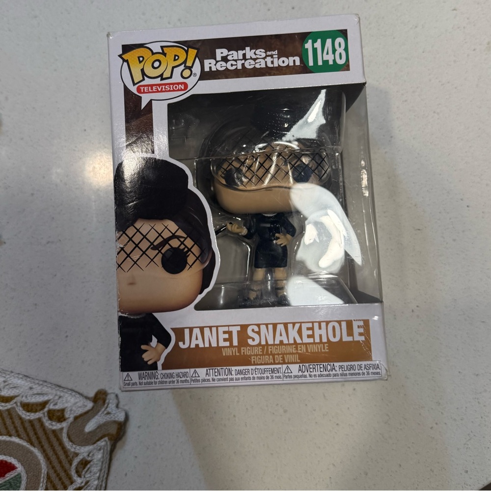 Funko Parks and Recreation Janet Snakehole Figure - NEVER opened
